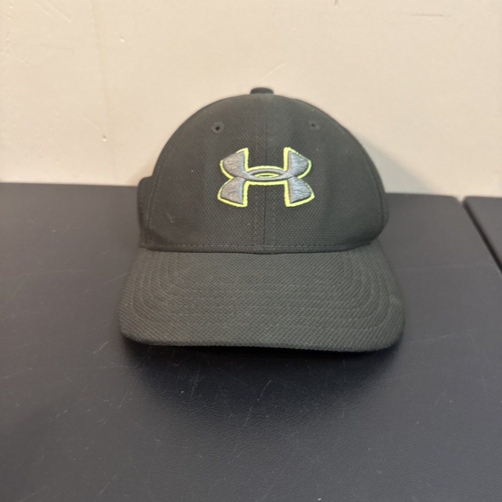Under Armour  Fitted Youth Hat Green Sz XS